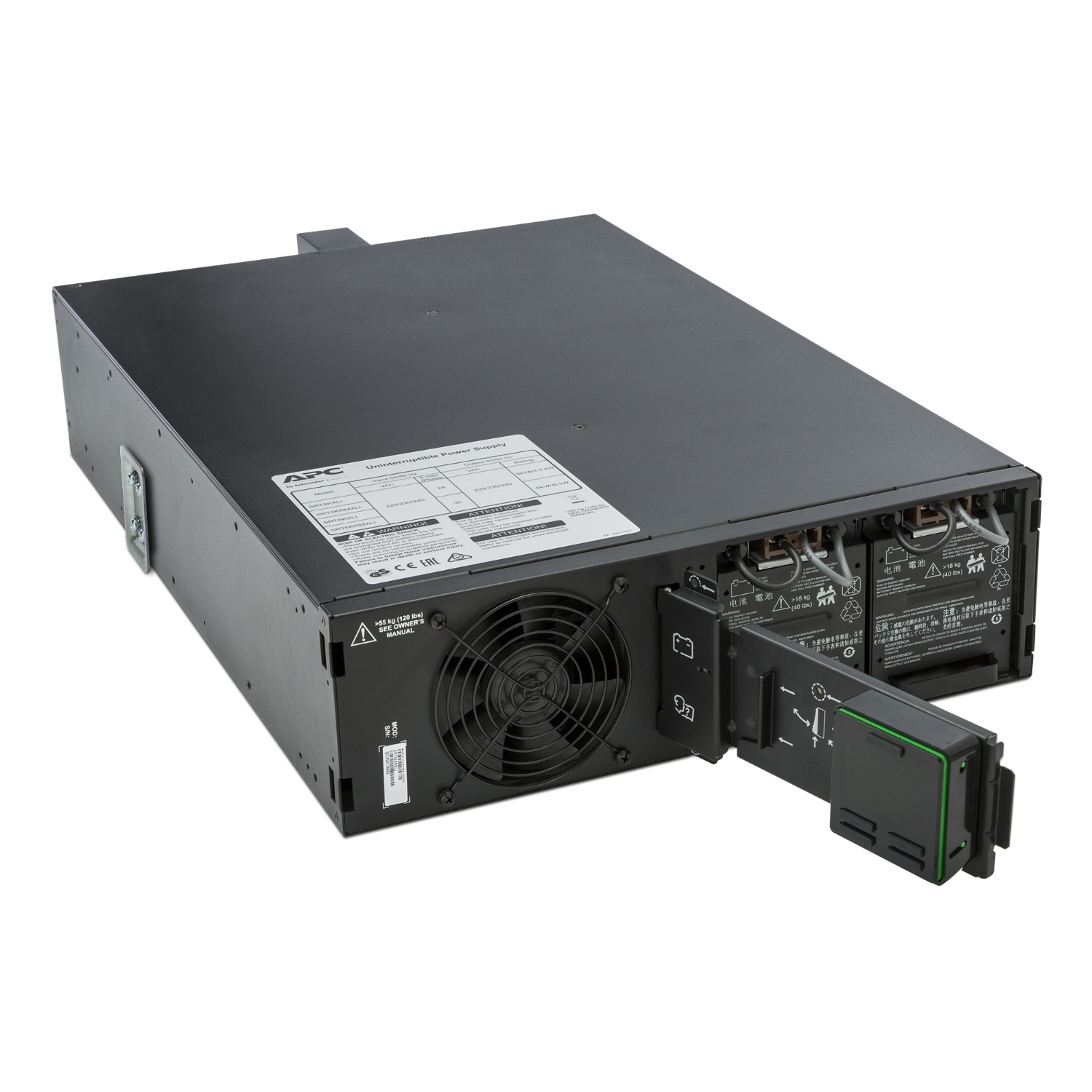 APC SRT5KRMXLT uninterruptible power supply (UPS) Double-conversion (Online) 4.25 kVA – image 5