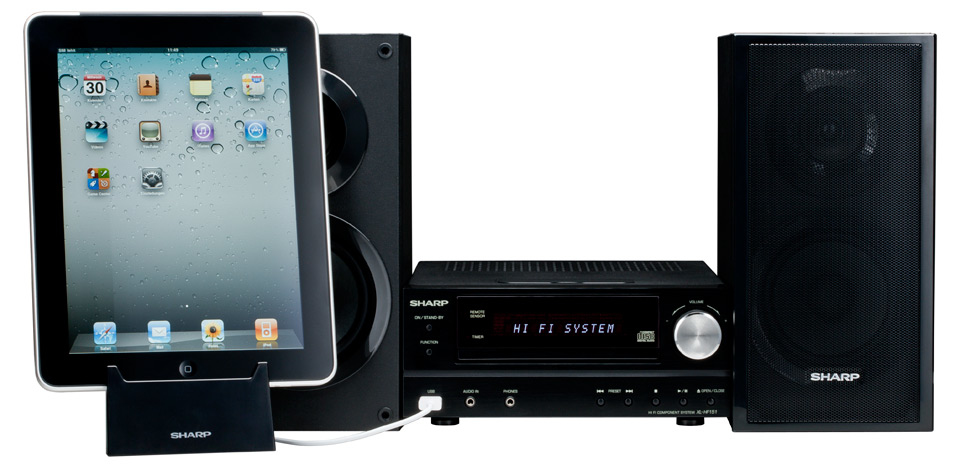 Sharp XL-HF151PHBK home audio system – image 4