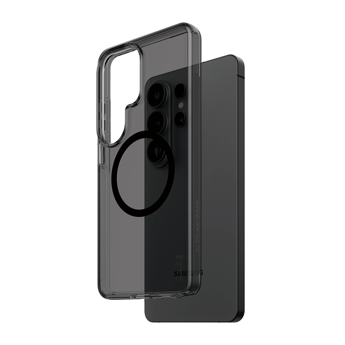 PanzerGlass CARE™ by PanzerGlass® Smokey Case w. Black Qi Samsung Galaxy S26 Ultra – image 1