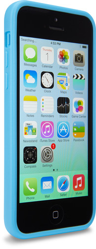 Case Logic CL-NIPH-101 mobile phone case Cover Blue, Transparent – image 2