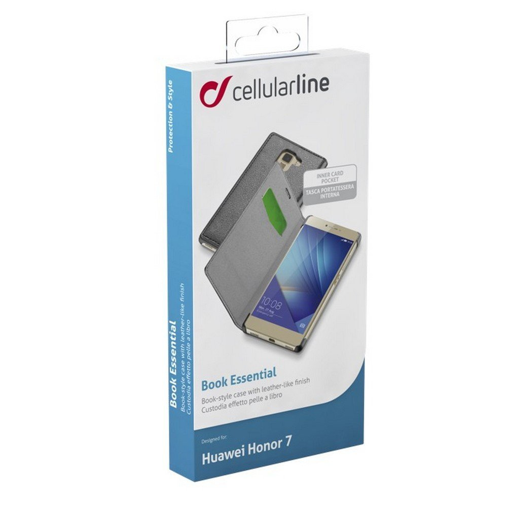 Cellularline CBOOKESSENHONOR7K mobile phone case Folio Black – image 2