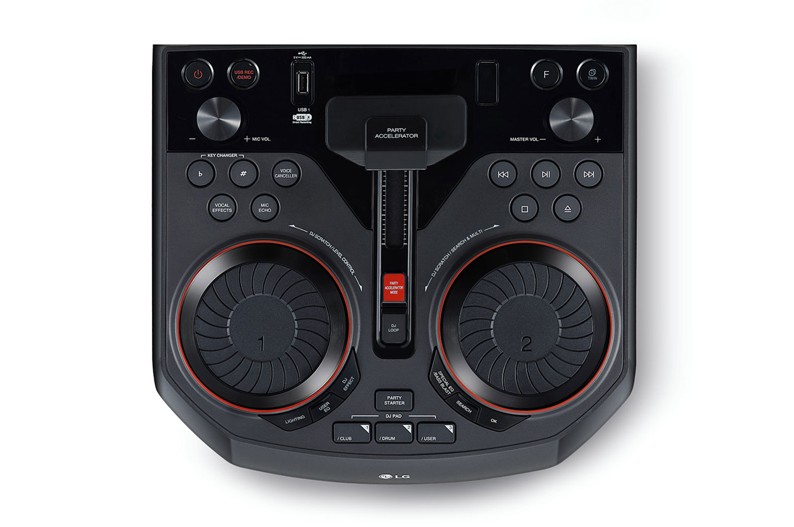 LG OL55D portable/party speaker Black – image 8