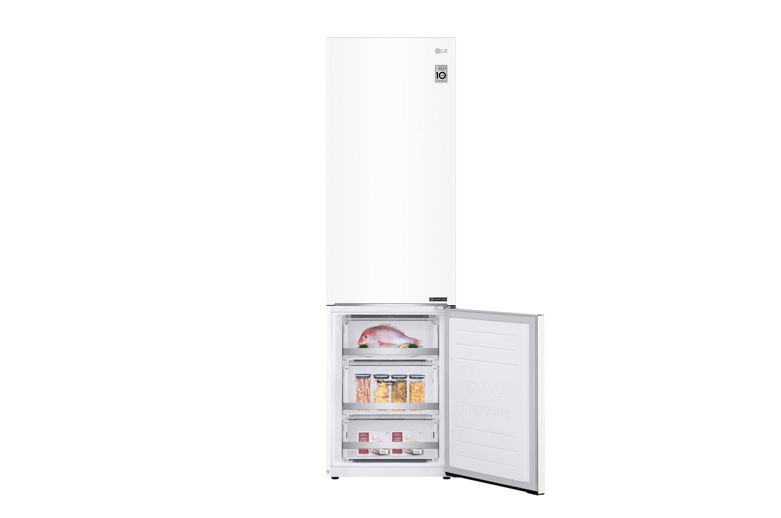 LG GBB71SWEFN fridge-freezer Freestanding – image 5