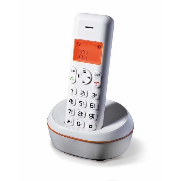 Nilox Trend DECT telephone Caller ID White