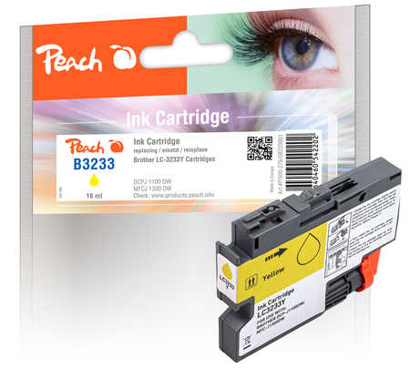 Peach 320993 ink cartridge 1 pc(s) Compatible Standard Yield Yellow