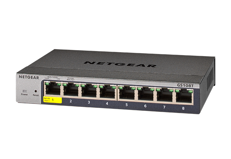 NETGEAR 8-Port Gigabit Ethernet Smart Switch (GS108T) – image 3