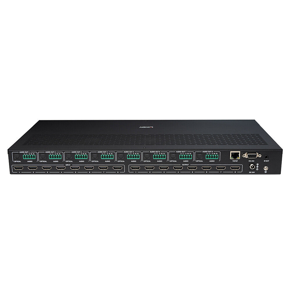 Lindy 38435 matrix switcher AV matrix switcher Built-in display – image 4