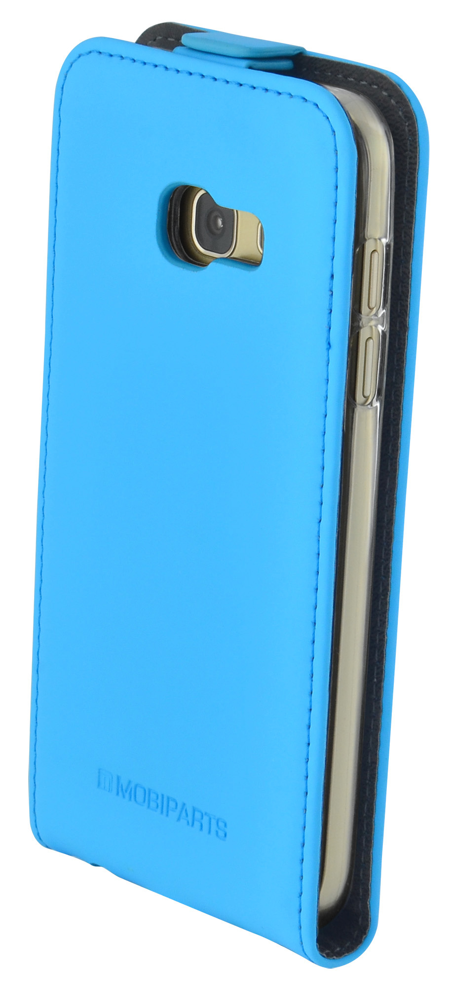 Mobiparts Premium Flip TPU Case Samsung Galaxy A3 (2017) Light Blue – image 3