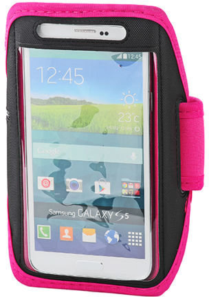 CoreParts MSPP70680 mobile phone case Armband case Red, Rose
