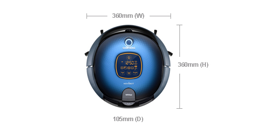Samsung SR8855 Black, Blue – image 2