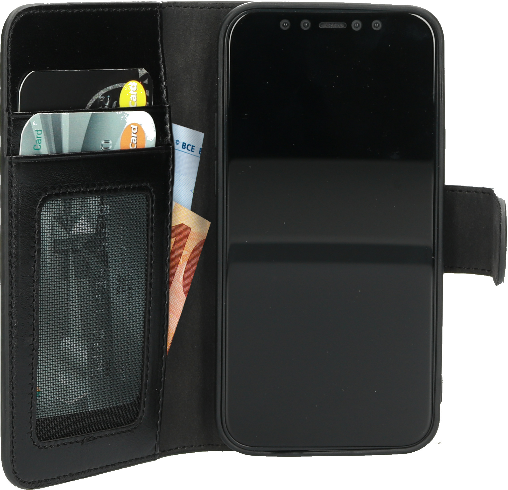 Mobiparts Excellent Wallet Case 2.0 Apple iPhone 12 Mini Jade Black – image 4