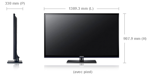 Samsung PS60E530 152.4 cm (60") Full HD Black – image 2