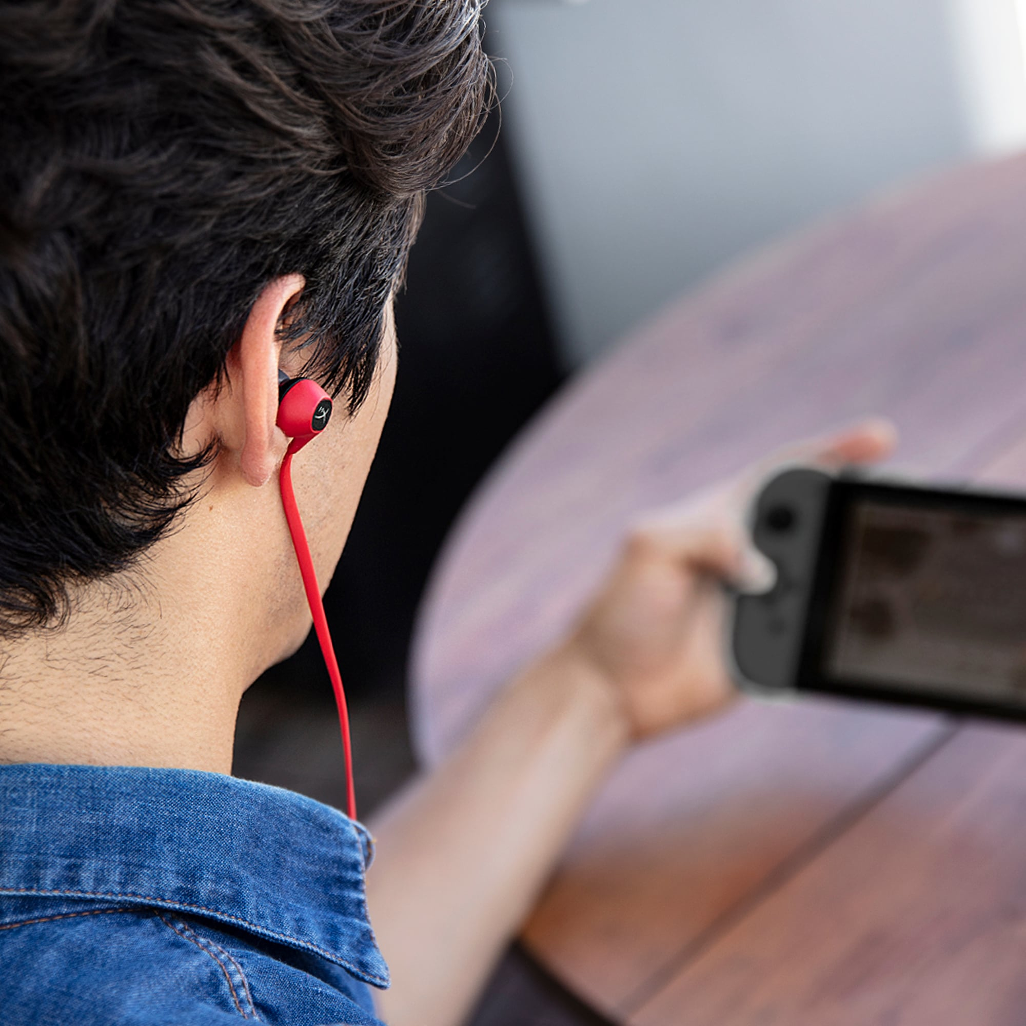 HyperX Cloud Earbuds (Red-Black) – image 5