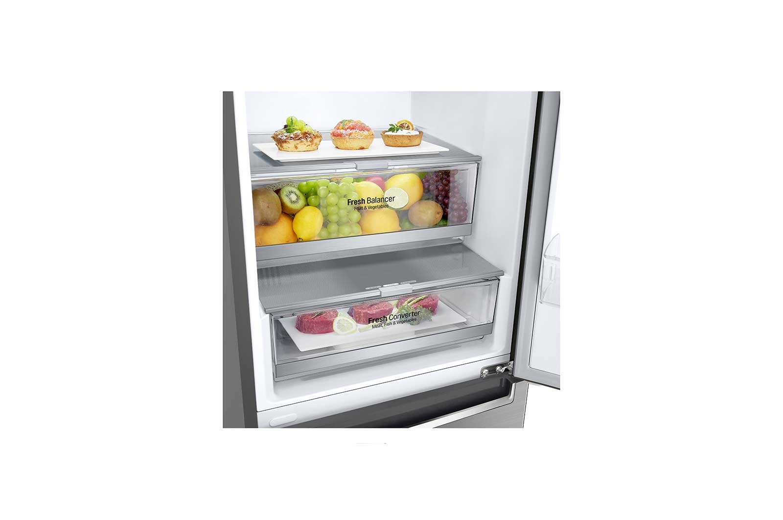 LG GBB72PZEXN fridge-freezer Freestanding – image 8
