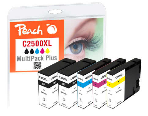Peach 0F319586 ink cartridge Black, Cyan, Magenta, Yellow