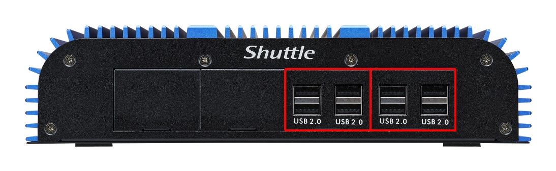 Shuttle USB01 Module 4x USB 2.0 daughter board for industrial Box-PCs – image 3
