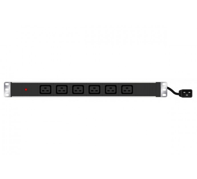 Hypertec 808904-HY power distribution unit (PDU) 6 AC outlet(s) 1U Black