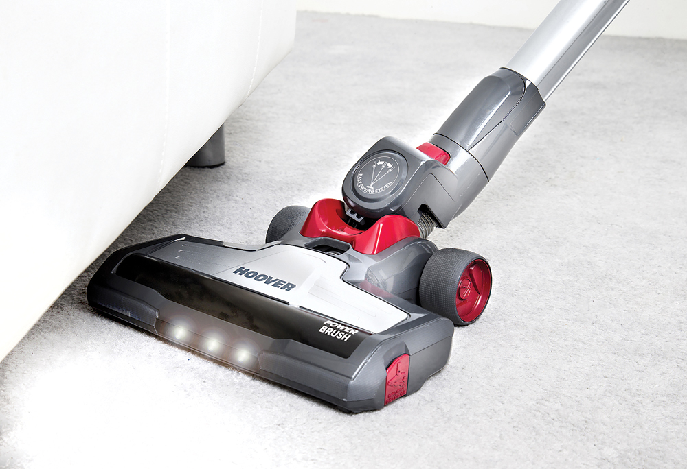Hoover DS22G stick vacuum/electric broom 2-in-1 stick vacuum Battery Dry Bagless Grey, Titanium – image 7