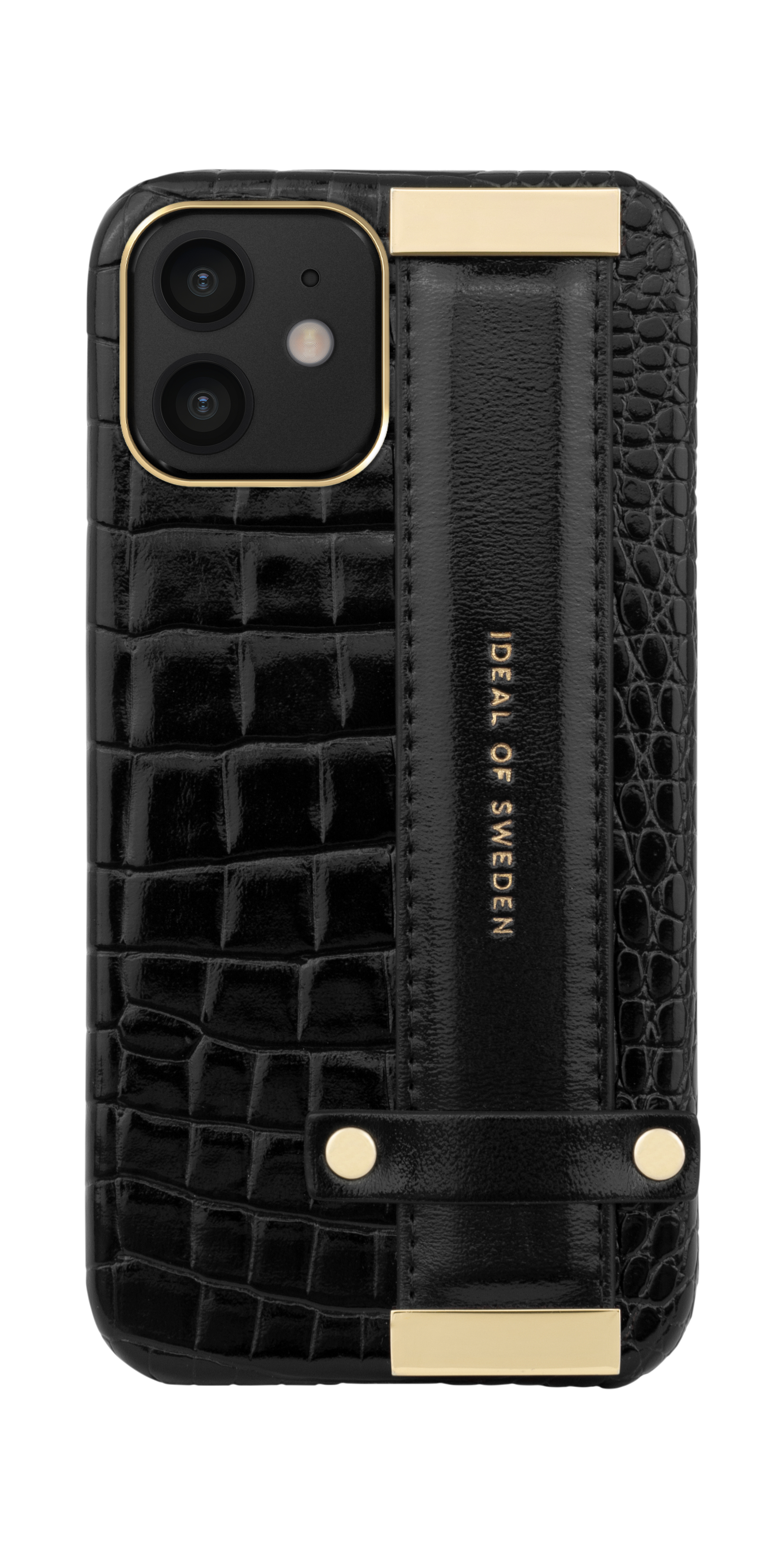 iDeal of Sweden Statement Case iPhone 12 MINI Neo Noir Cr Str – image 2