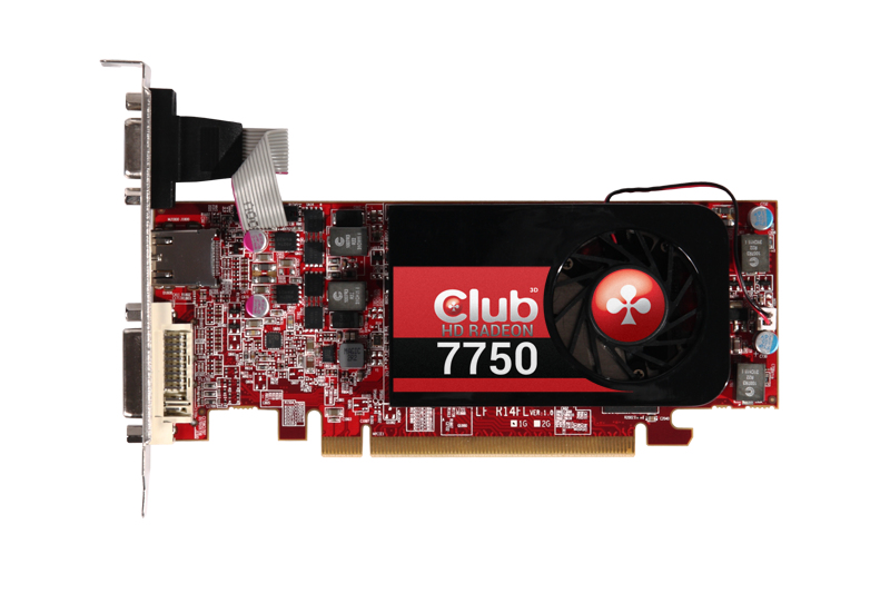 CLUB3D CGAX-7752L graphics card AMD Radeon HD7750 – image 4