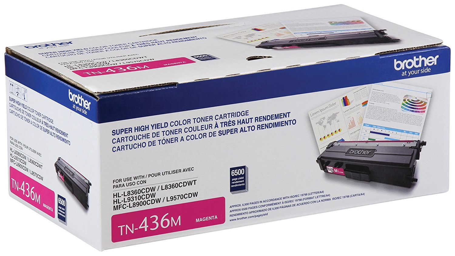 Brother TN-436M toner cartridge 1 pc(s) Original Magenta – image 2