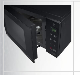 LG MS3235GIB microwave Black Solo microwave Countertop – image 3