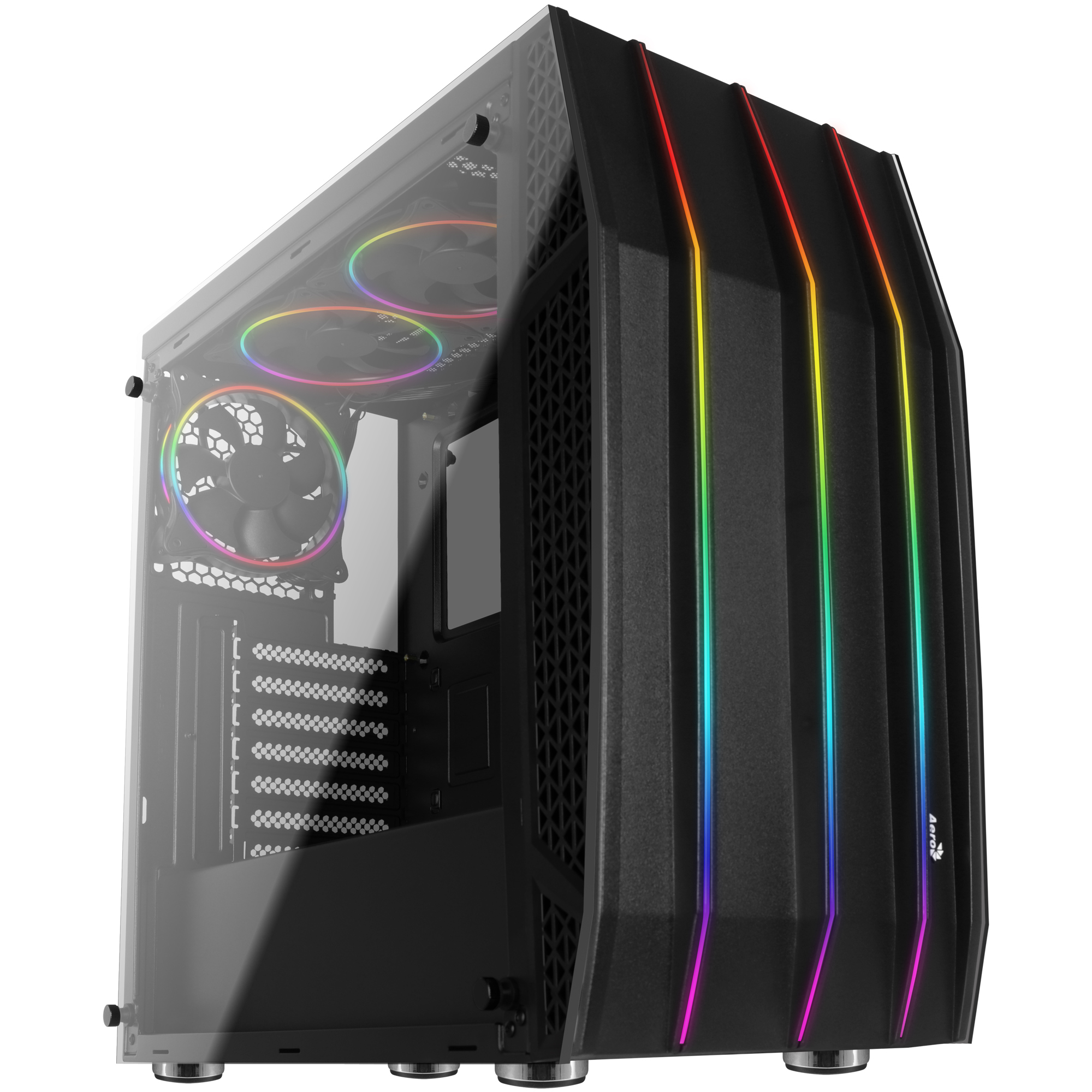 Aerocool Klaw Midi Tower Black – image 1