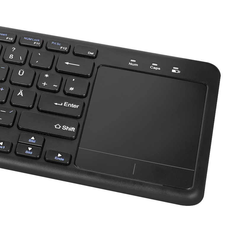 LogiLink ID0188 keyboard Home RF Wireless QWERTZ Black – image 5