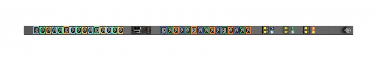 Vertiv Geist MN03E4W1-30PN63-3PS56B0A10-S-A power distribution unit (PDU) 30 AC outlet(s) 0U Black