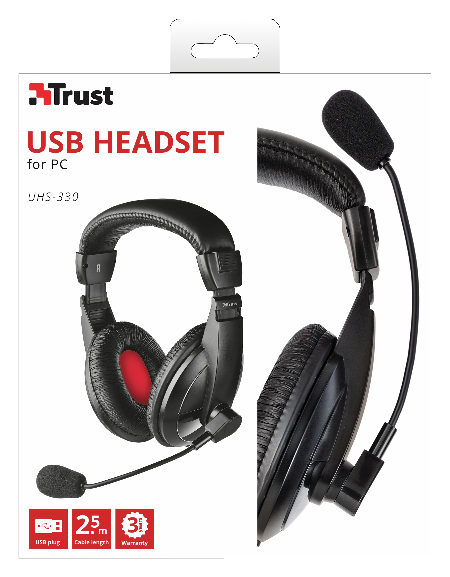 Trust UHS-330 Headset Wired Head-band Gaming Black – image 5