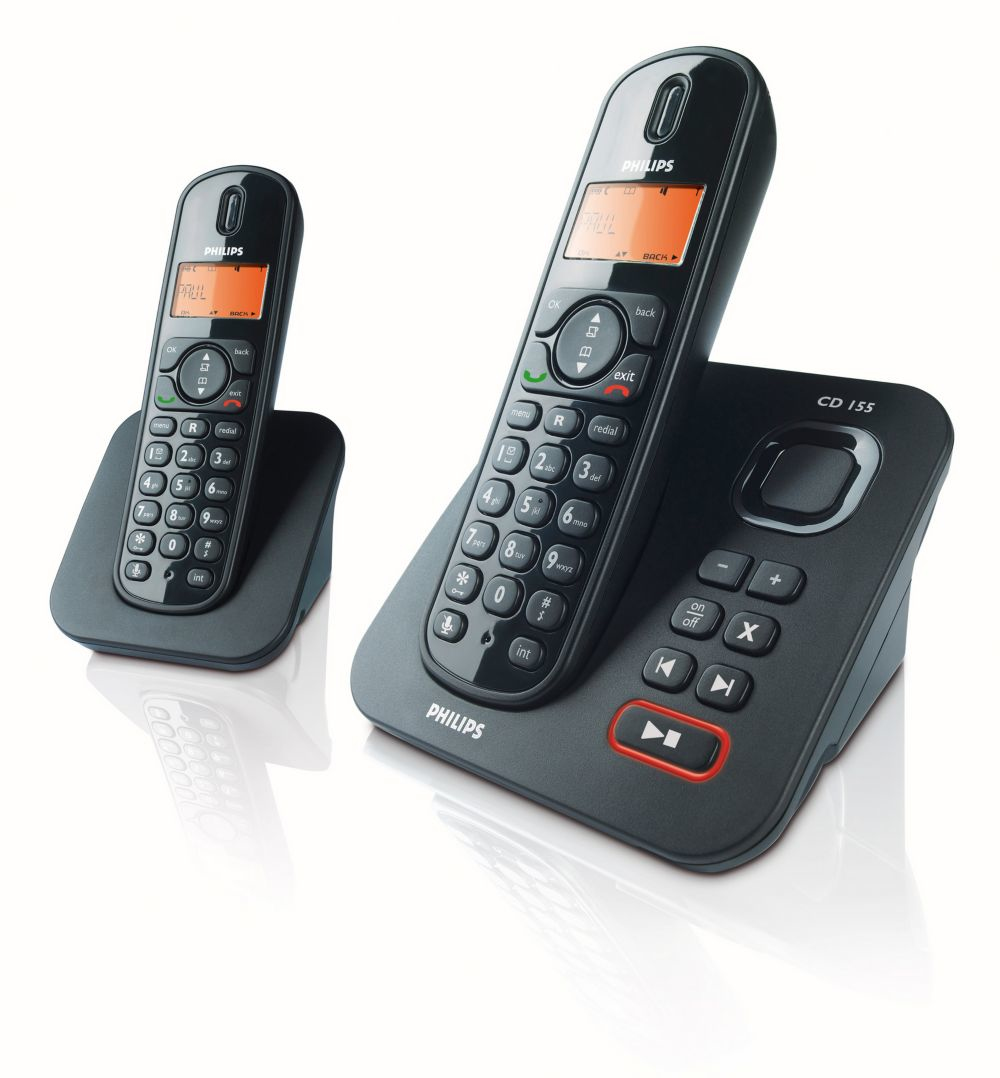 Philips CD1552B Cordless phone answer machine – image 2