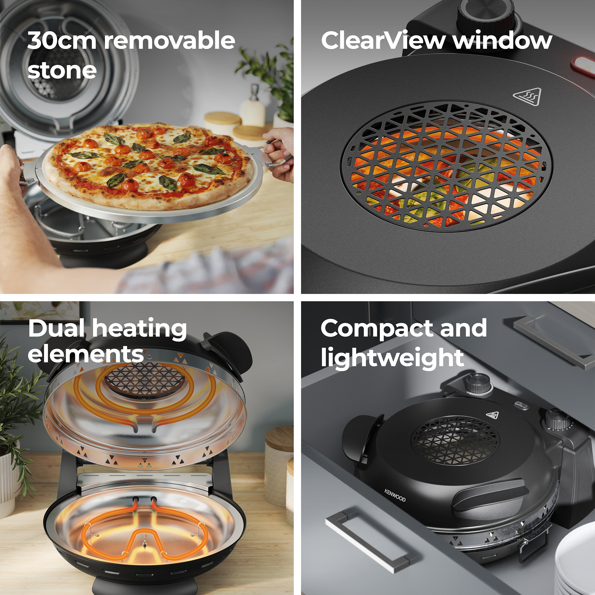 Kenwood KPO10.000BK pizza maker/oven – image 4