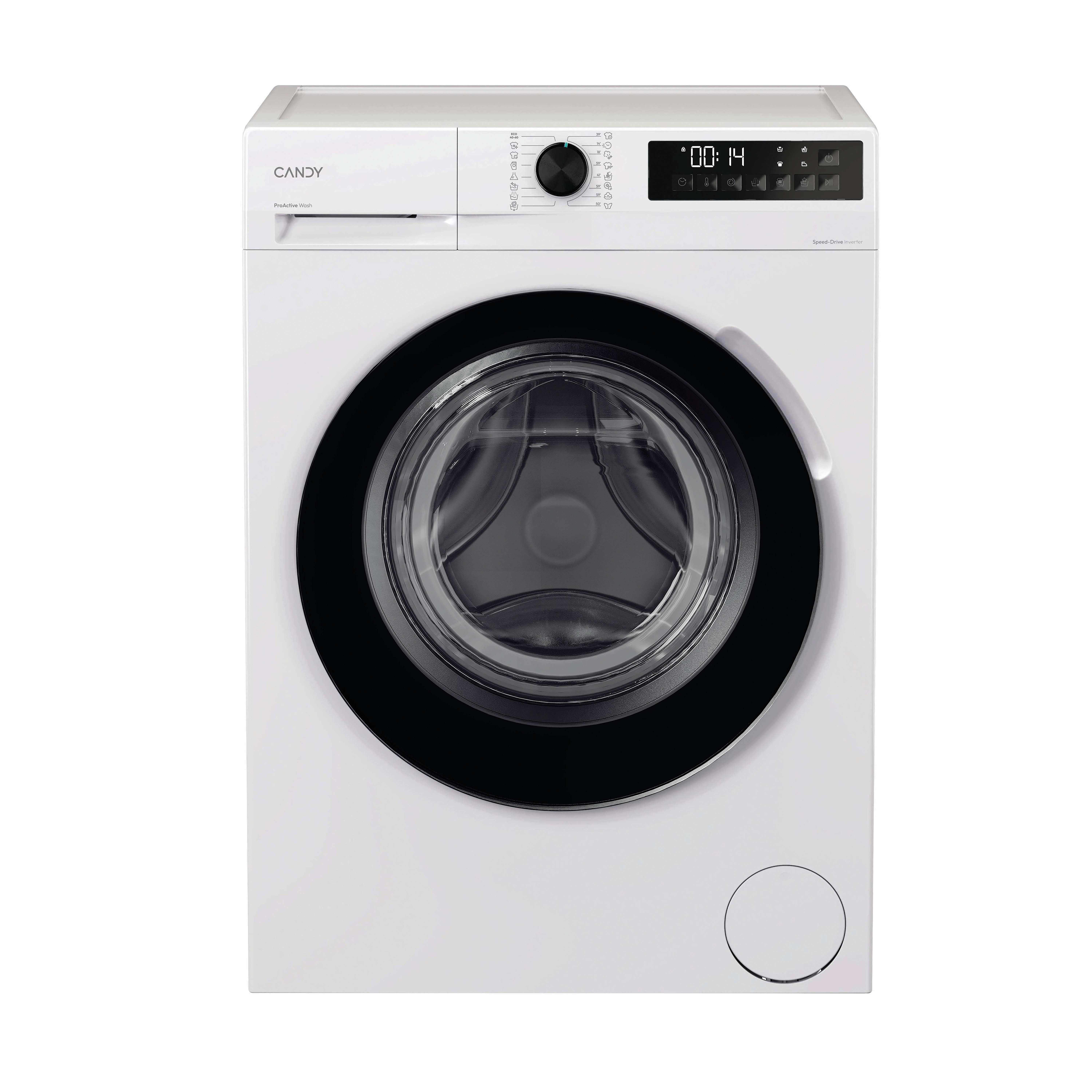 CANDY ProWash 300, Lavatrice Slim 7 KG, 15% più efficente della classe A, 1100 giri, Bianco, Inverter, Fresh Vapor, 8 Cicli Rapidi, GD 17SSB7-S — vue 1 sur 5