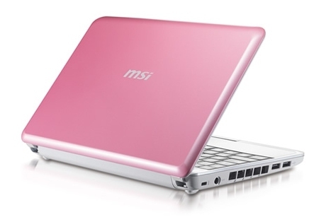 MSI Wind U100, Romantic Pink – image 1