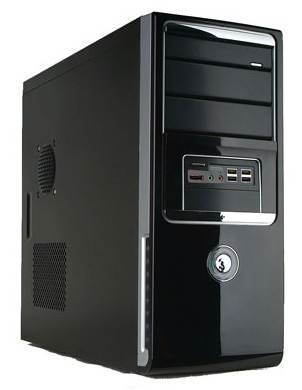 TooQ TQC-7007D Desktop Black