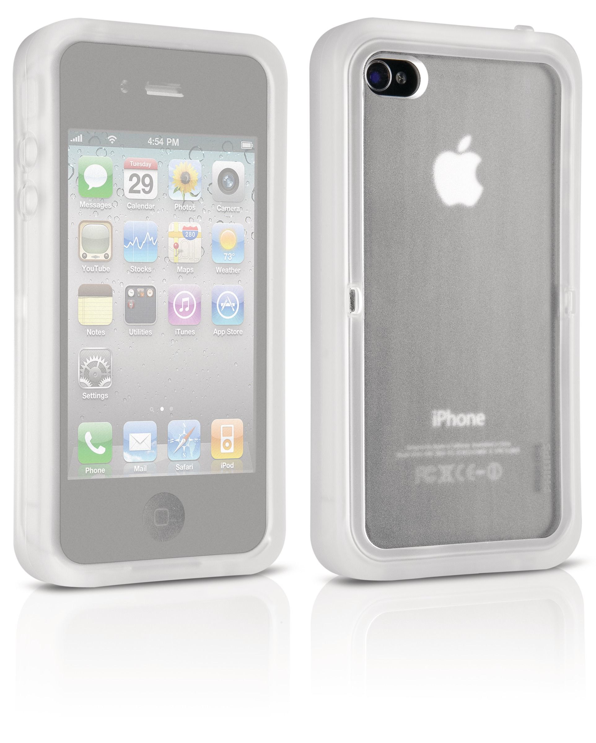 Philips DLM1358/17 mobile phone case Cover Translucent, White