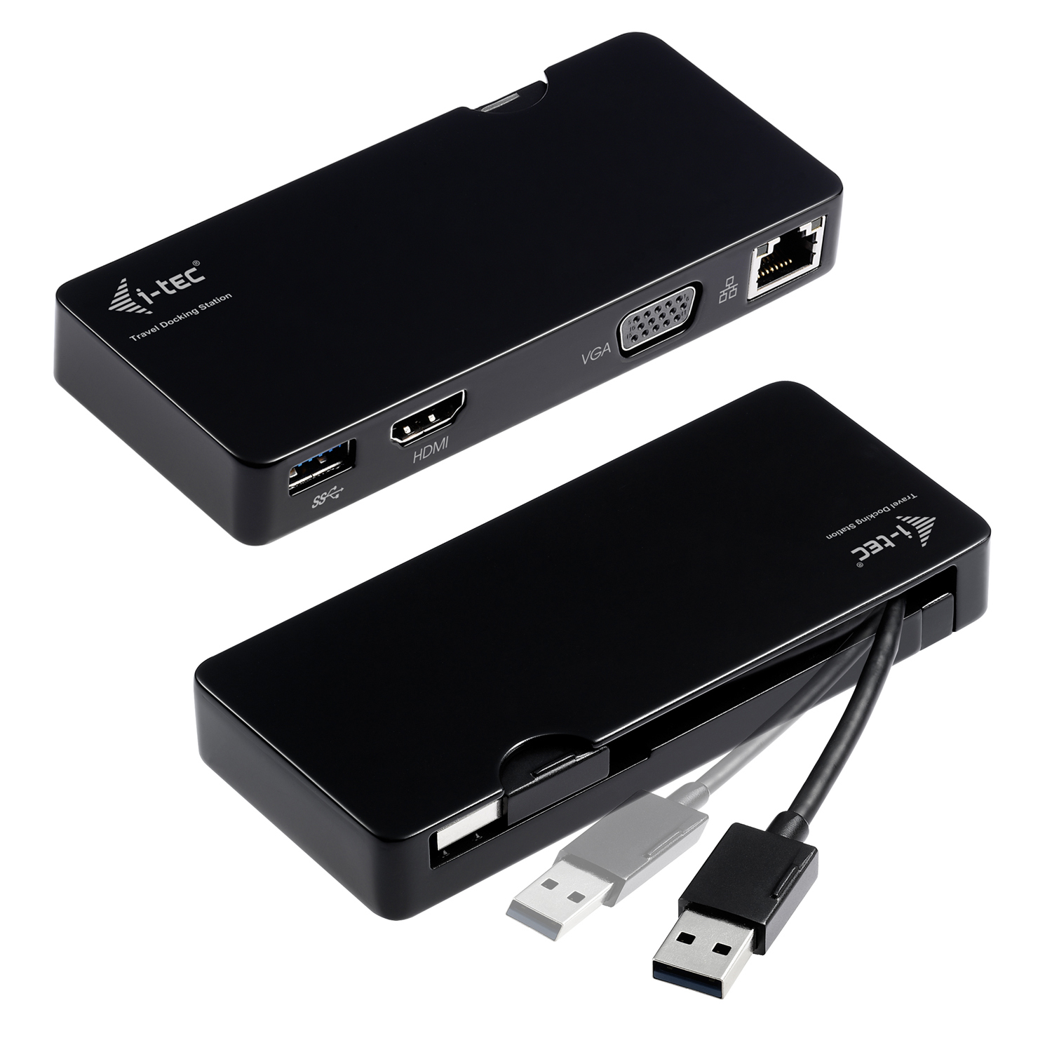 i-tec Advance USB 3.0 Travel Docking Station HDMI or VGA – image 1
