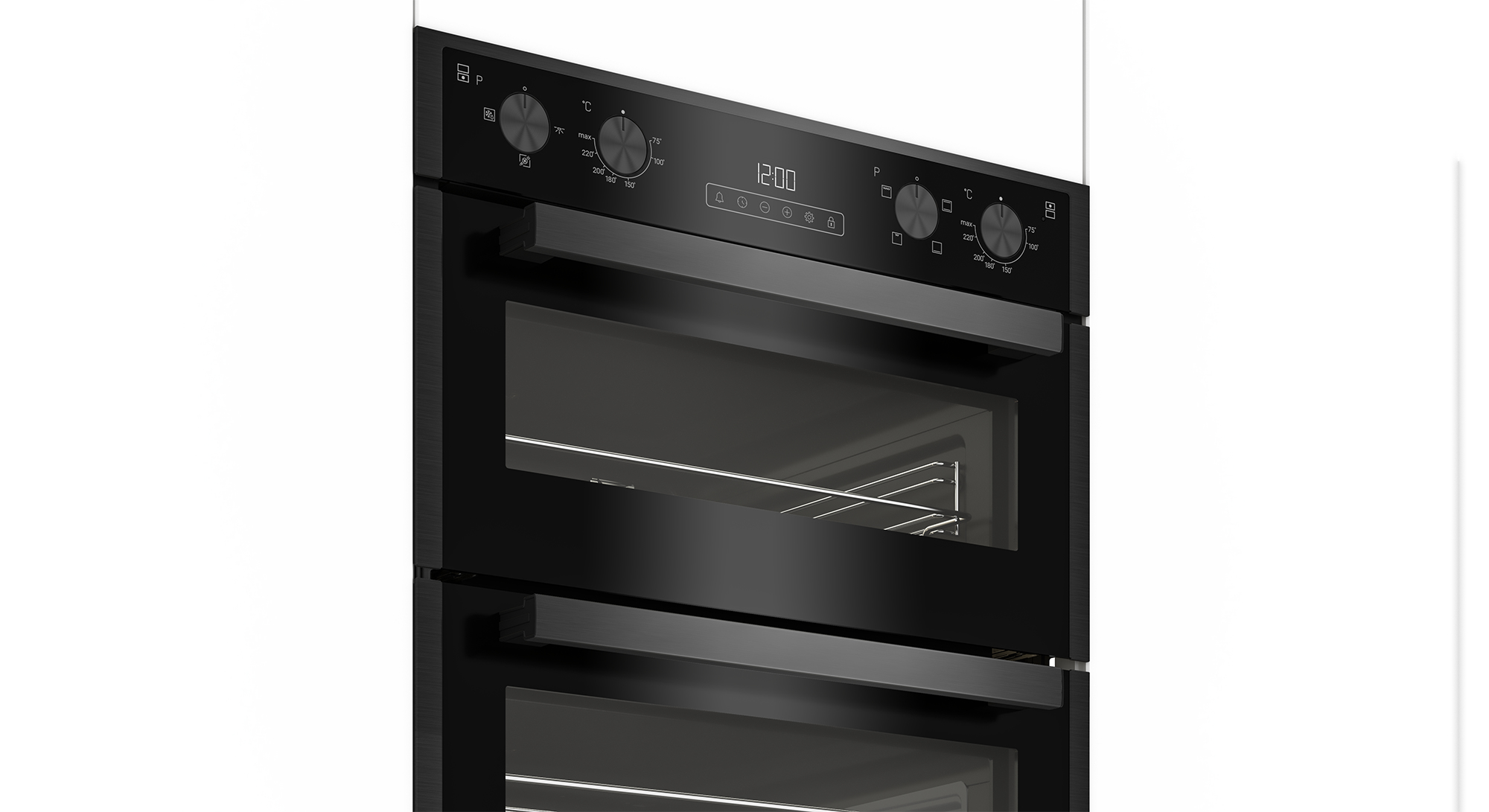 Blomberg ROTN9202DX 72cm Built-In Double Fan Oven with Touch Control LED Display – image 3