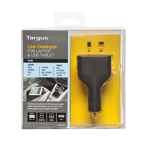 Targus APD046EU mobile device charger Netbook, Laptop Black AC Auto – image 2