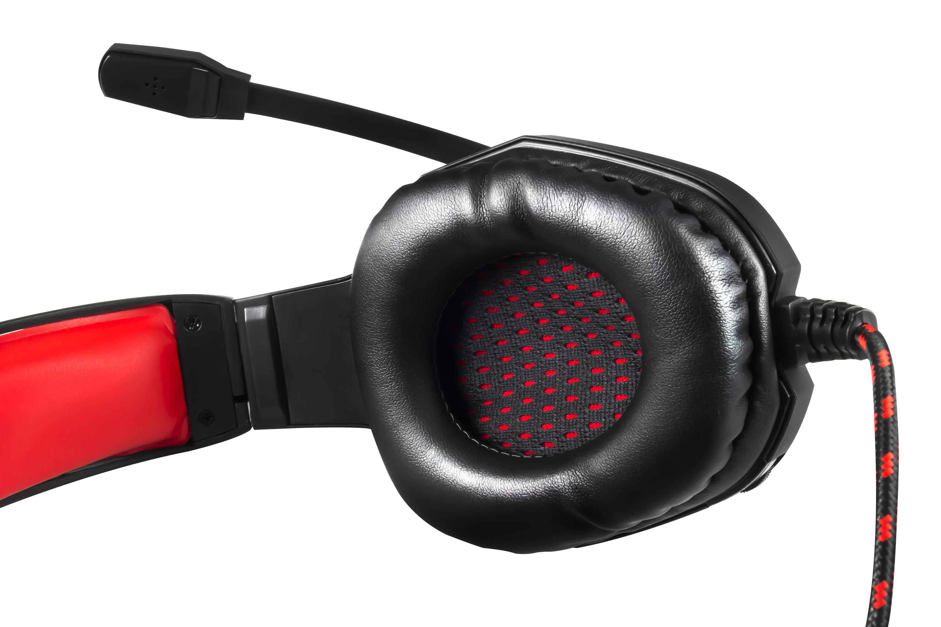Mars Gaming MH2 headphones/headset Wired Head-band Black, Red – image 3