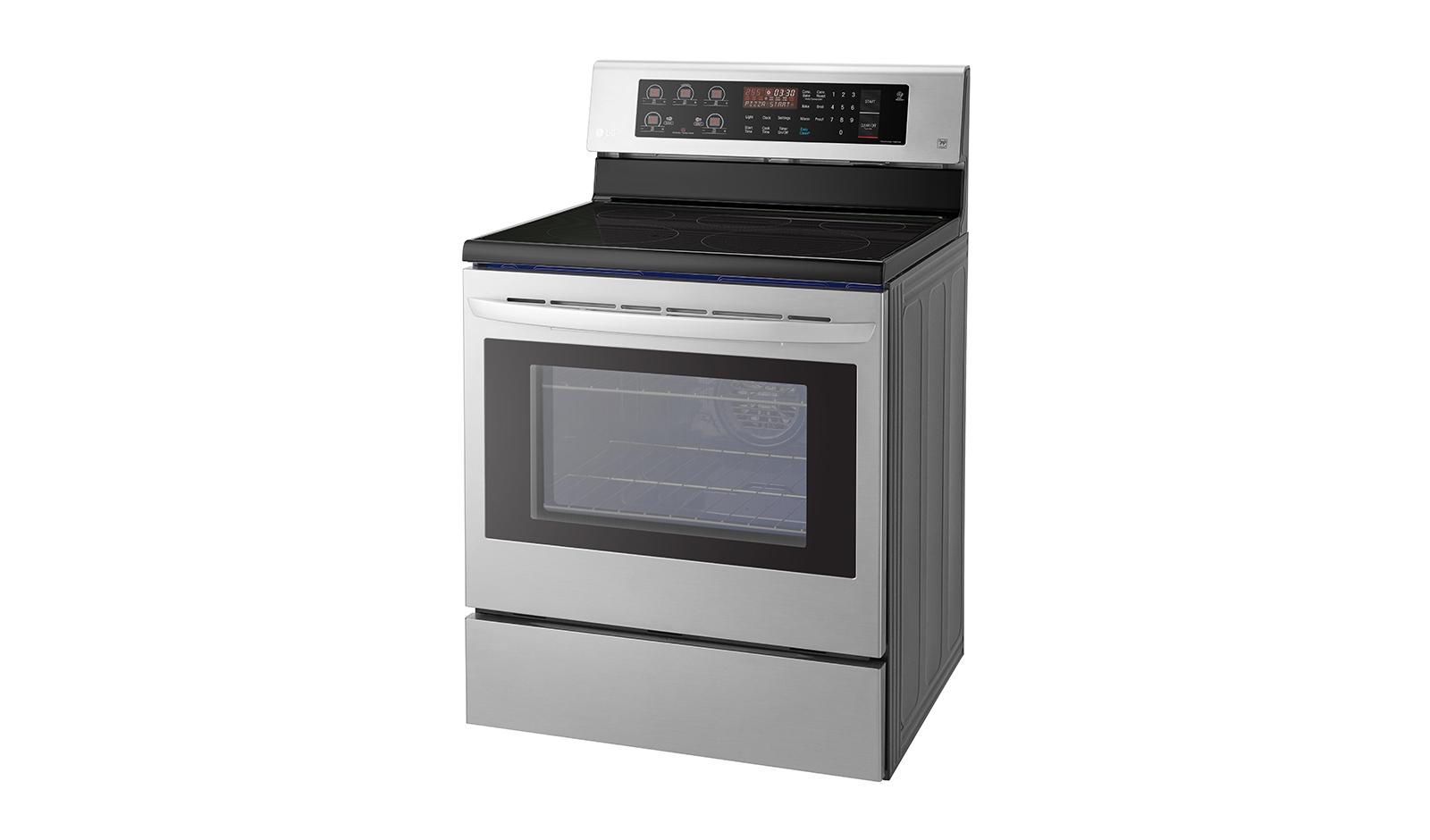 LG LRE3193ST cooker Freestanding cooker Electric Zone induction hob Stainless steel – image 5