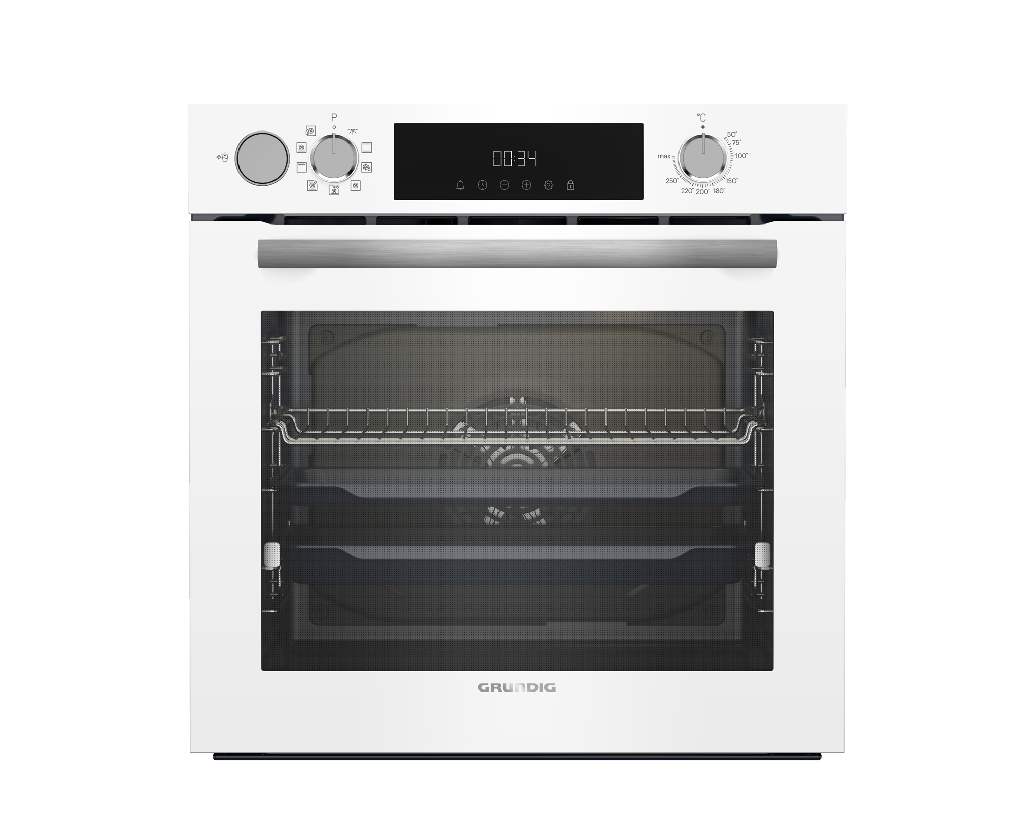 Grundig GEBD12302W 9 FONKSİYON BUHAR DESTEKLİ BEYAZ ANKASTRE FIRIN — vue 1 sur 4