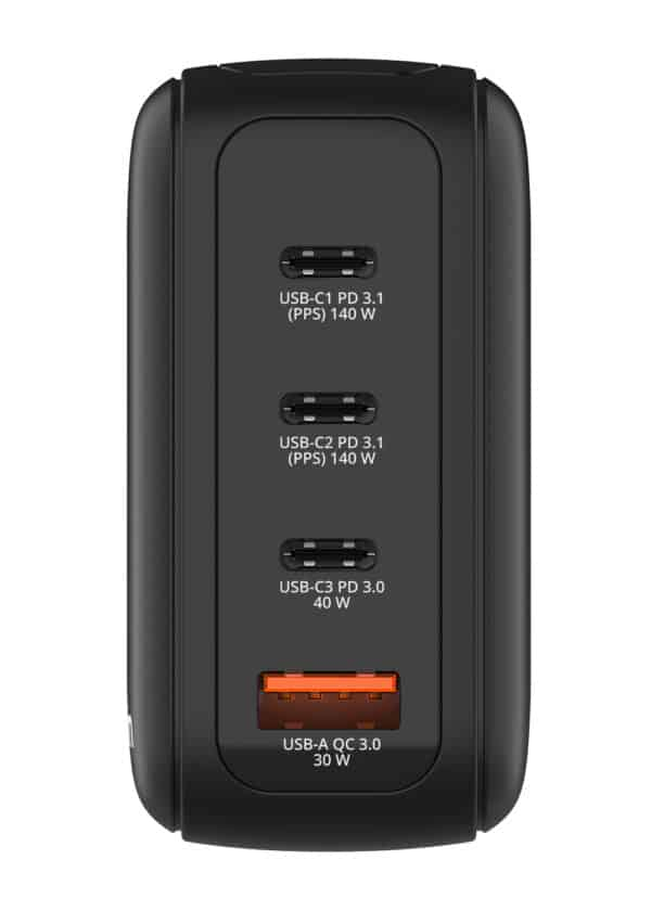 Verbatim 140W Mini GaN Charger with Display – image 2