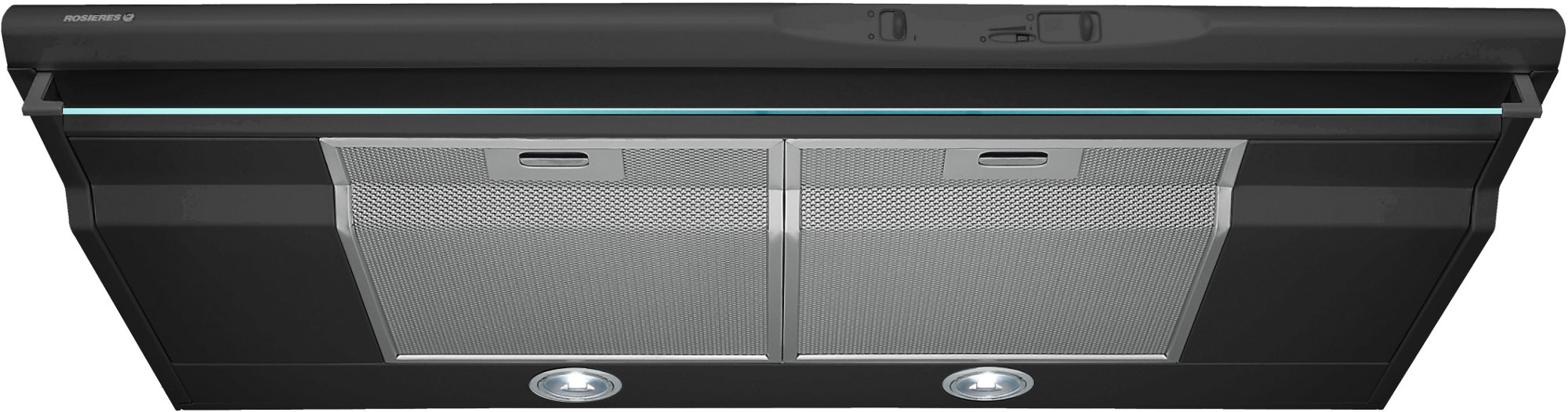 Rosieres RHC940PN cooker hood Built-under Black 403 m³/h