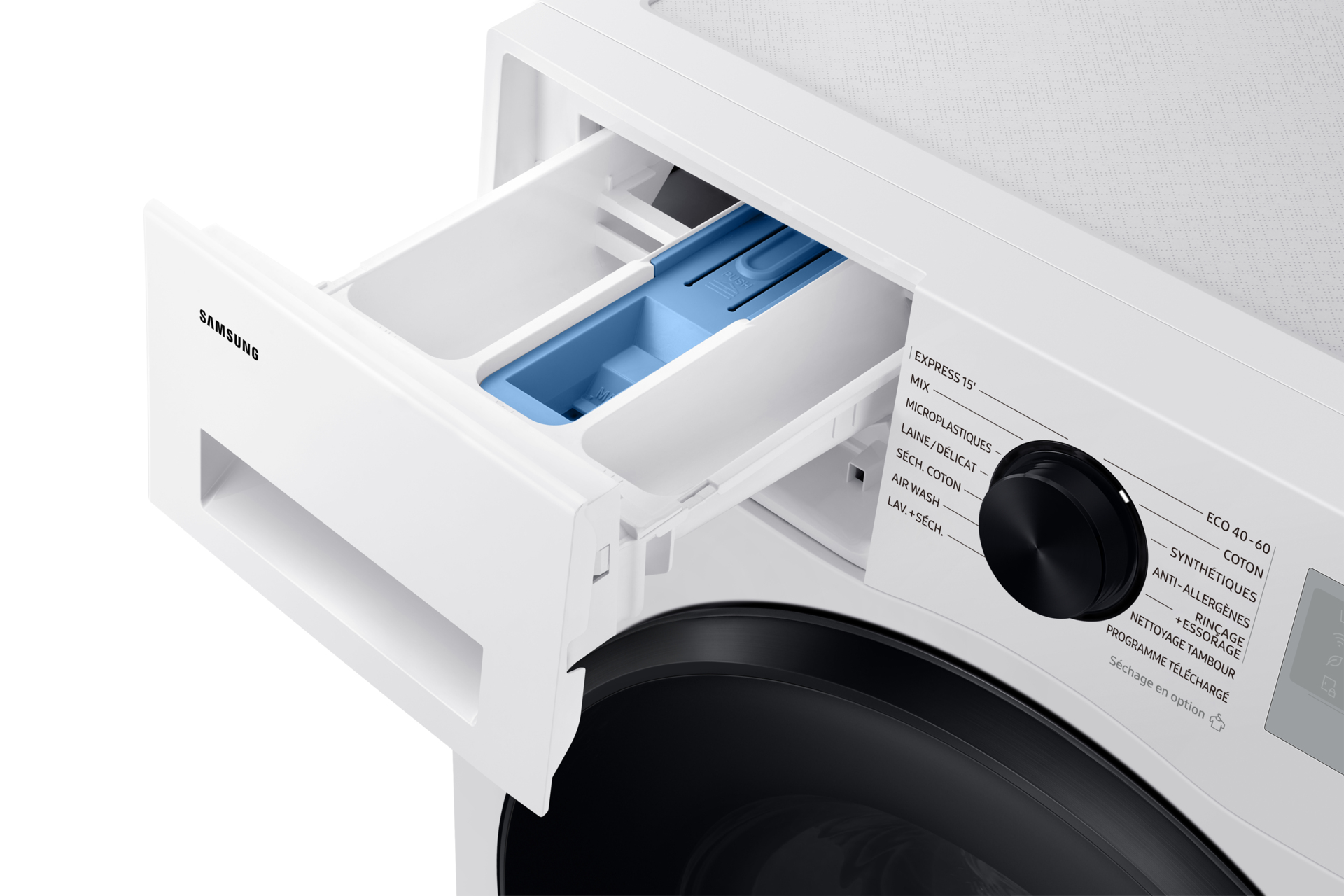 Samsung WD11DG5B15BH washer dryer Freestanding Front-load White – image 9