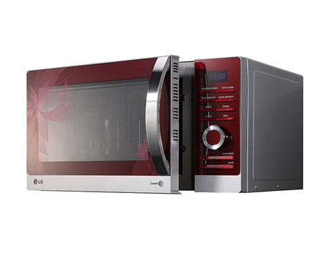 LG MHR-6884FR microwave Red, Silver Countertop – image 3