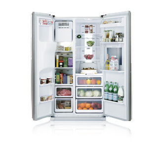 Samsung RSH5ZEMH side-by-side refrigerator Freestanding Silver – image 2