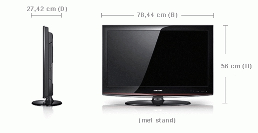 Samsung LE32C450 81.3 cm (32") HD Black – image 2