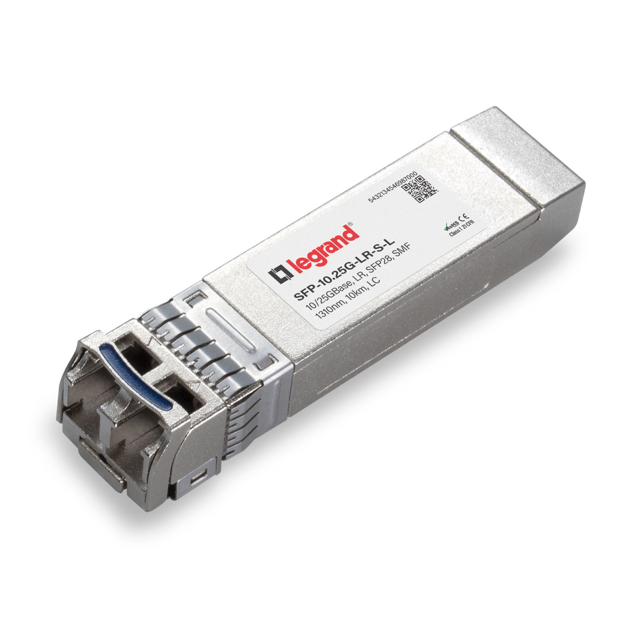 Legrand SFP-10.25G-LR-S-L network transceiver module Fiber optic 25000 Mbit/s SFP28 1310 nm