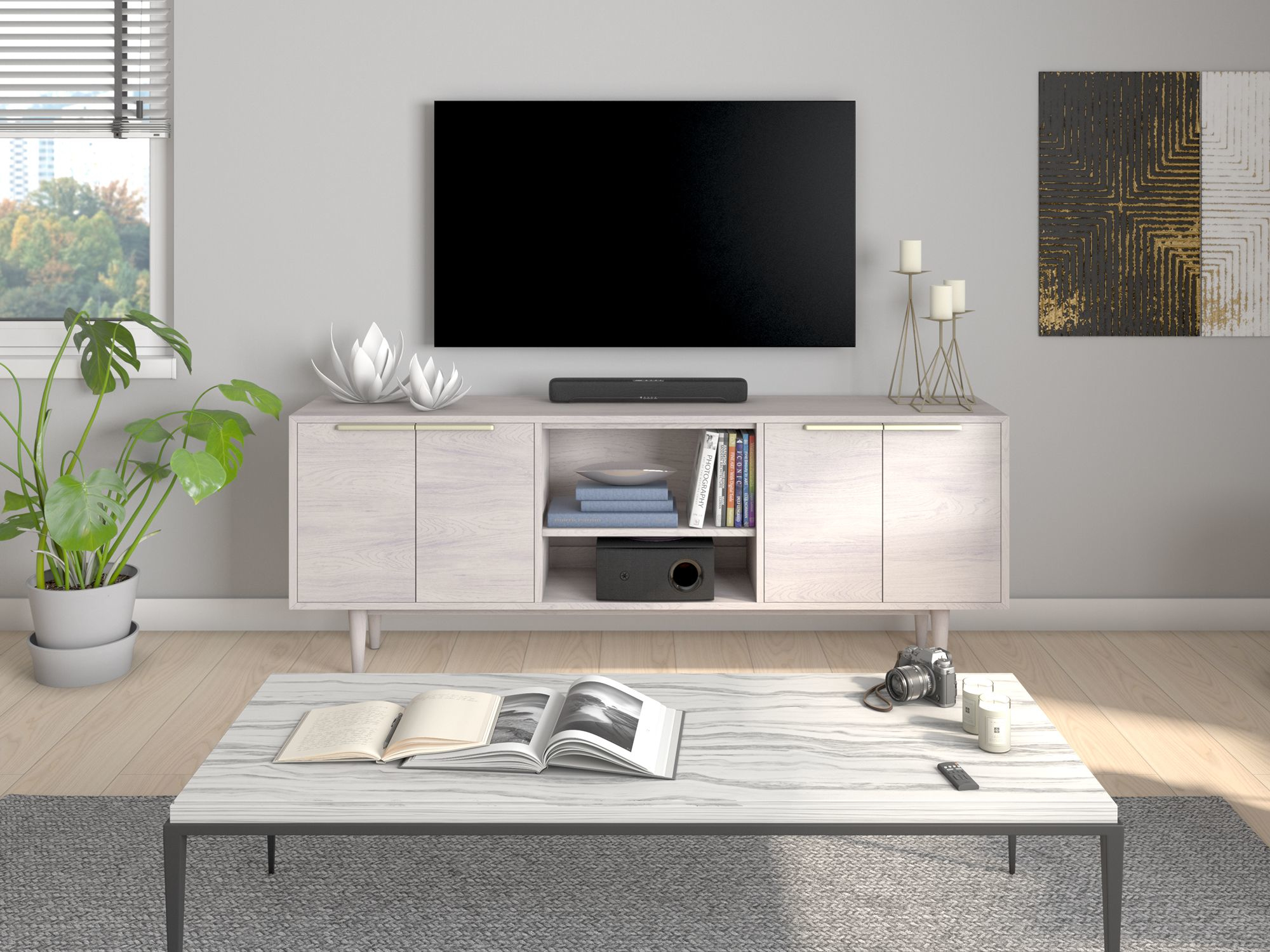 Yamaha SR-C30A soundbar speaker Black 2.1 channels – image 7